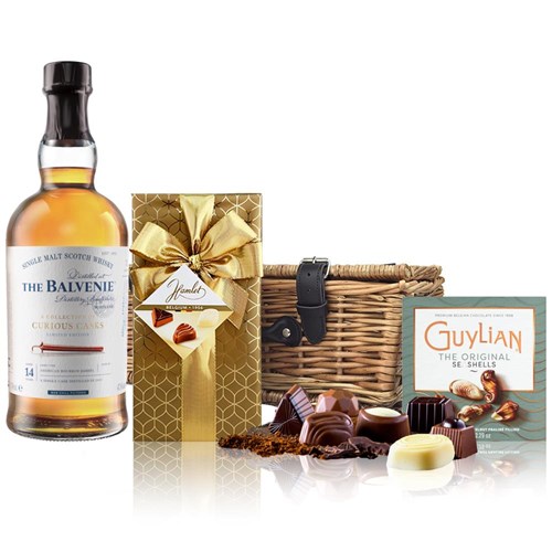 Balvenie 14 Year Old American Bourbon Barrel 70cl And Chocolates Hamper
